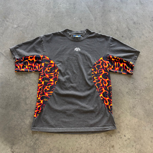 FLAMES SPLIT TEE