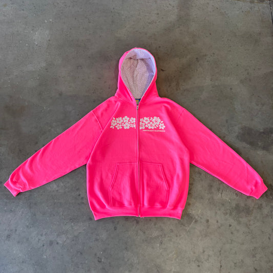 HOT PINK SURFER ZIP