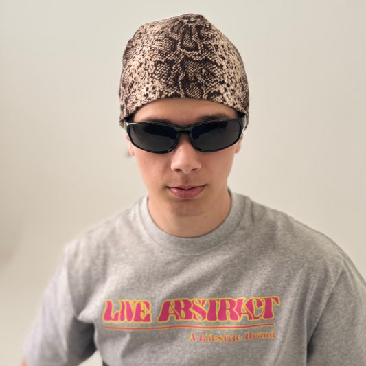 SNAKE SKIN SKULL CAP