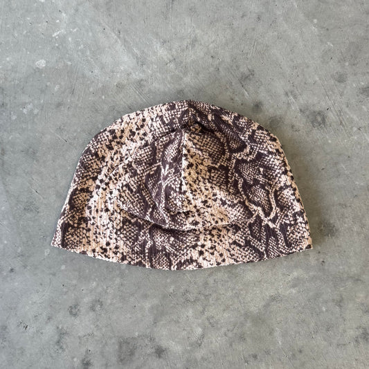 SNAKE SKIN SKULL CAP