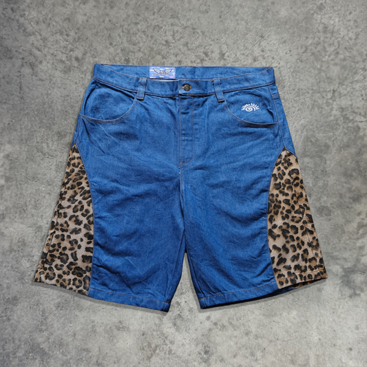 BLUE CHEETAH JORTS