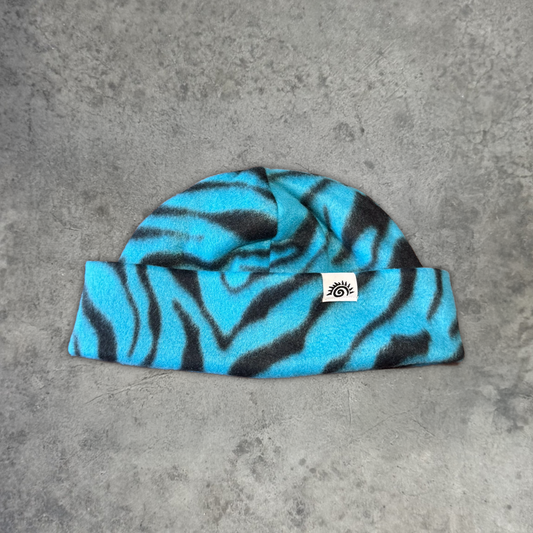 BLUE ZEBRA BEANIE