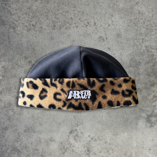 REVERSIBLE CHEETAH BEANIE