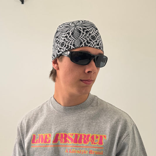 SPIDER WEB SKULL CAP