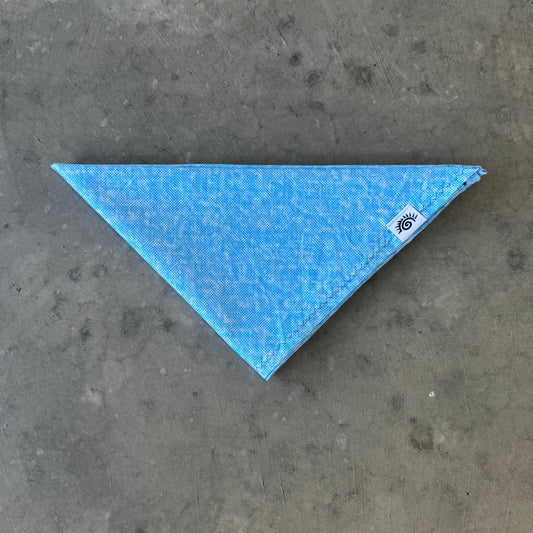 ABSTRACT BLUE BANDANA