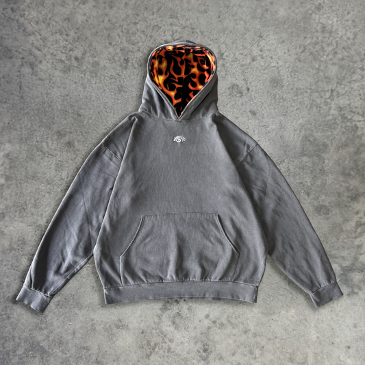 FLEECE LINED FLAMES HOODIE