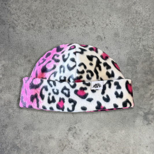FADED CHEETAH BEANIE