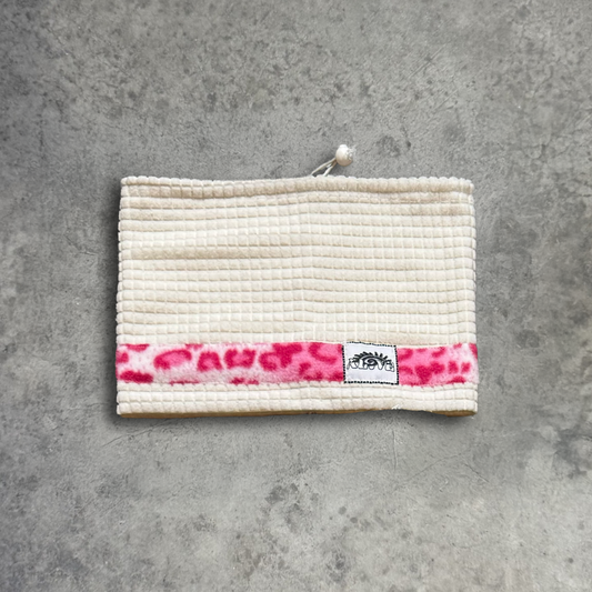 PINK CHEETAH HYBRID BEANIE