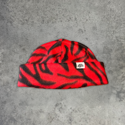 RED ZEBRA BEANIE